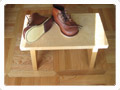 Shoe carving